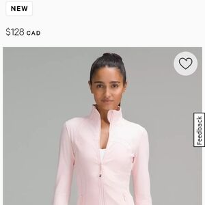 Lululemon Strawberry Milkshake Define Jacket (Full-Length Version)